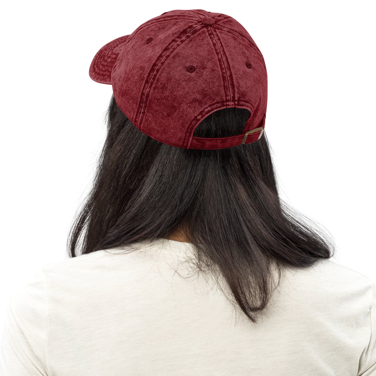 DamQueen Vintage Vibes Cotton Twill Hat