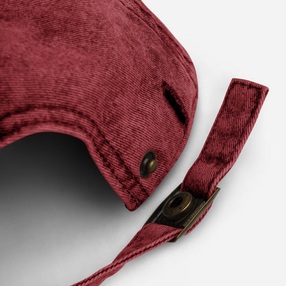 DamQueen Vintage Vibes Cotton Twill Hat