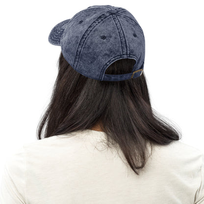 DamQueen Vintage Vibes Cotton Twill Hat