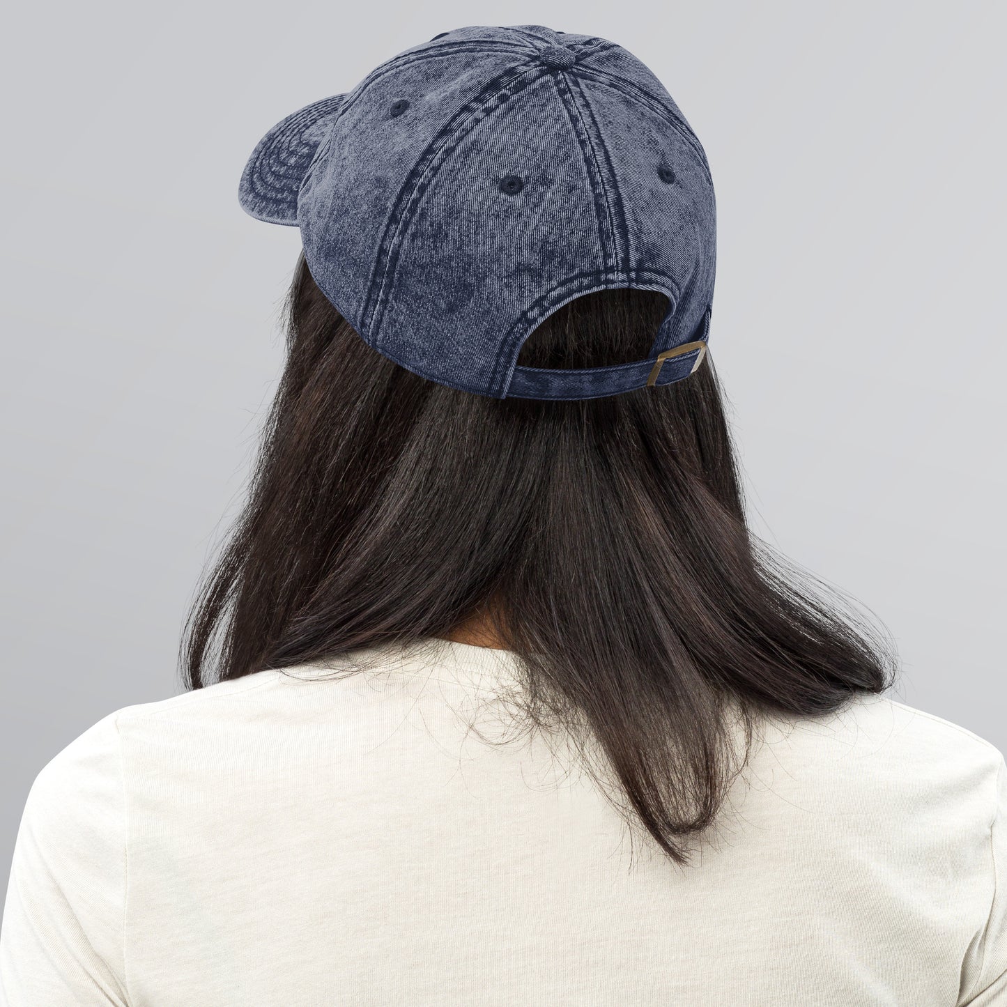 DamQueen Vintage Vibes Cotton Twill Hat