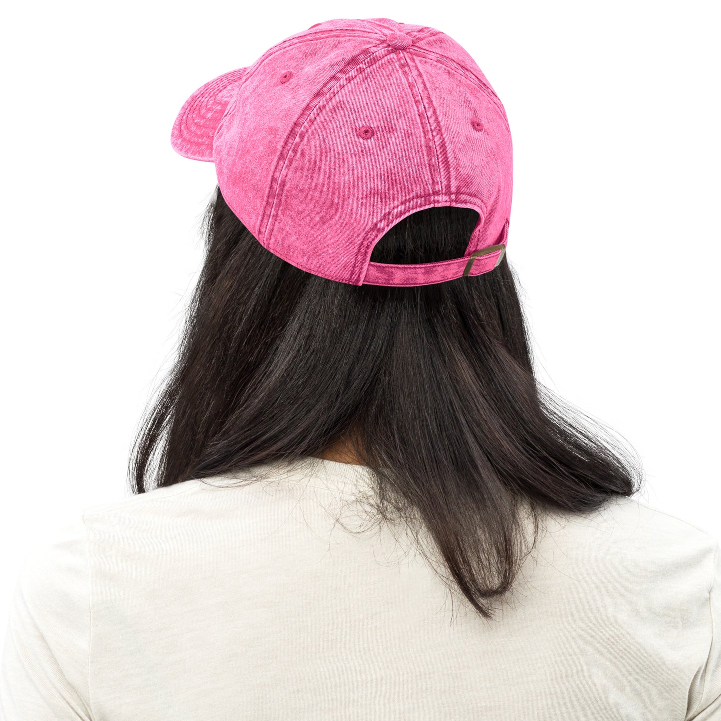 DamQueen Vintage Vibes Cotton Twill Hat