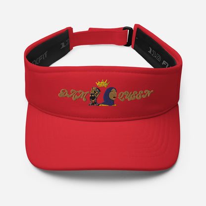 DamQueen Royal Radiance Visor Hat