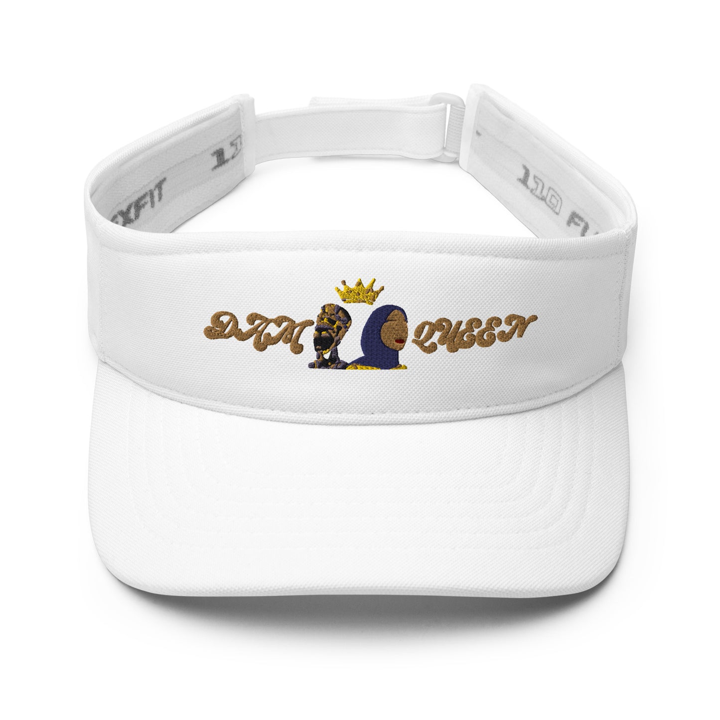 DamQueen Royal Radiance Visor Hat