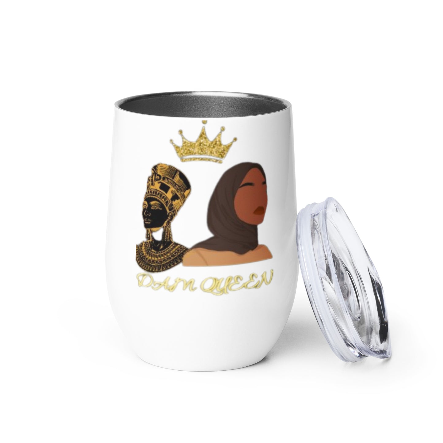 DamQueen Royal Reigns Wine Tumbler