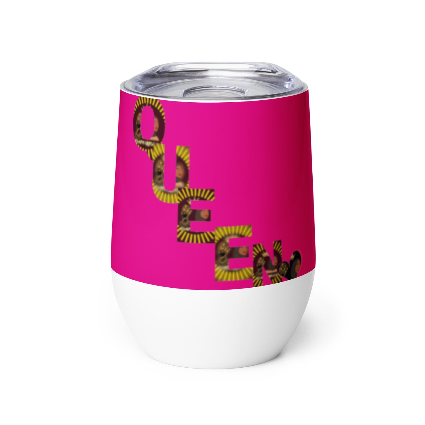 DamQueen Queenin Wine Tumbler