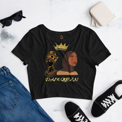 DamQueen Beauty Queen Crop Top