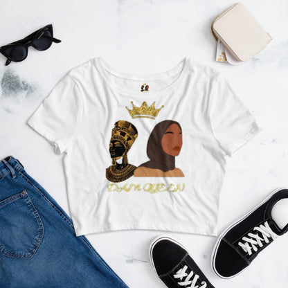 DamQueen Beauty Queen Crop Top