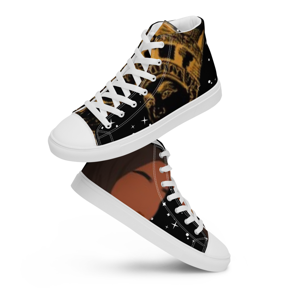 DamQueen Cosmic Royalty Women’s High-Top Shoes