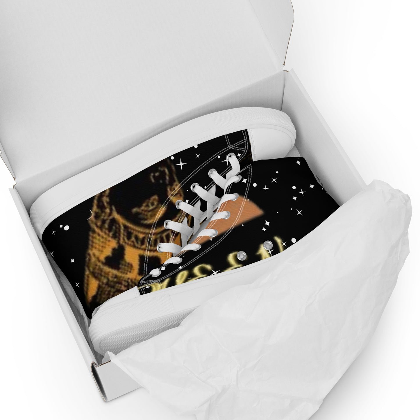 DamQueen Cosmic Royalty Women’s High-Top Shoes