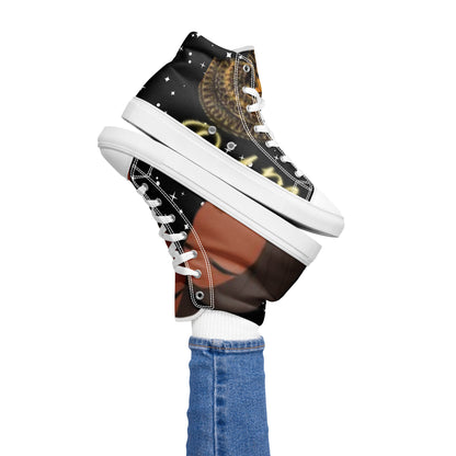 DamQueen Cosmic Royalty Women’s High-Top Shoes