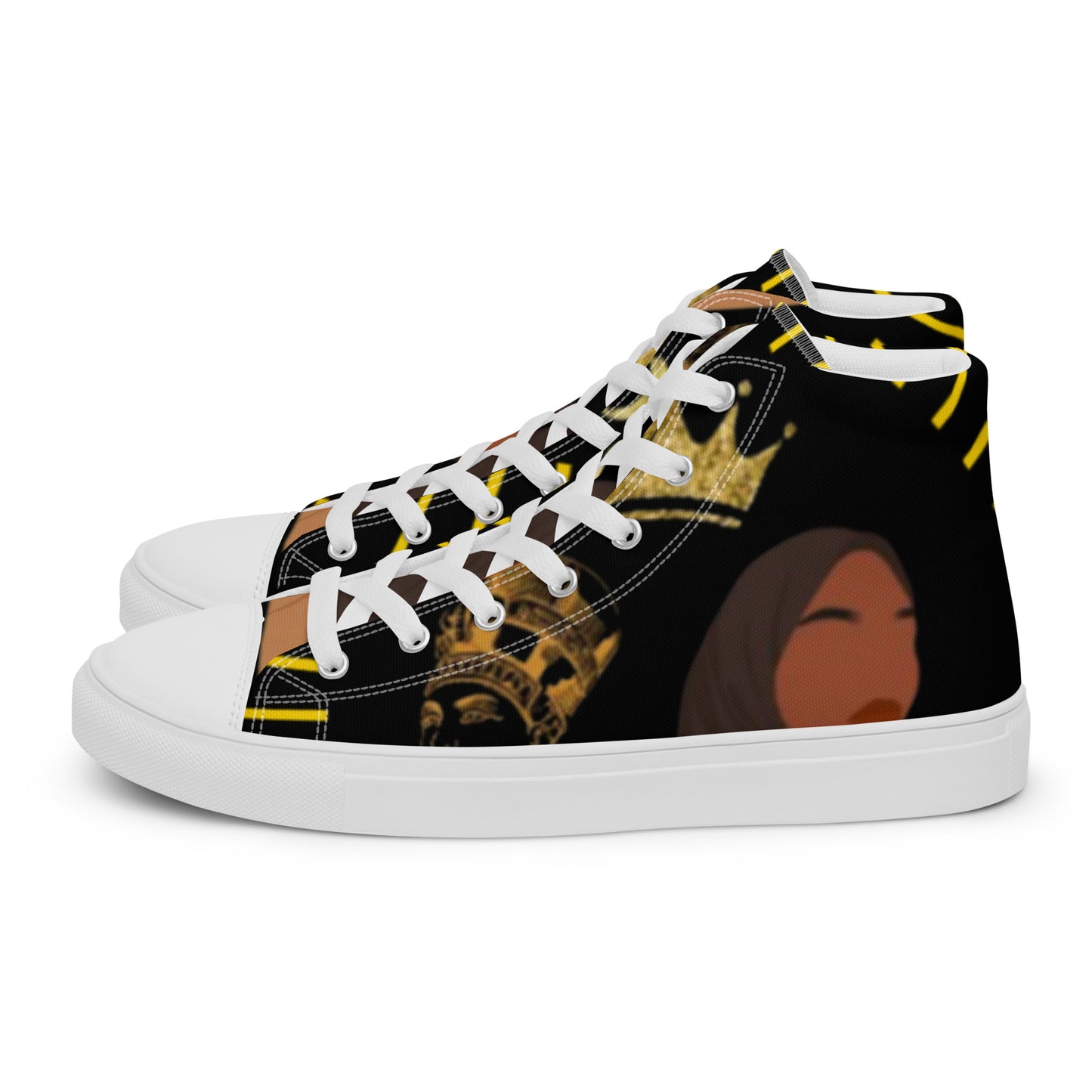 DamQueen Majestic Royalty Women’s High-Top Shoes