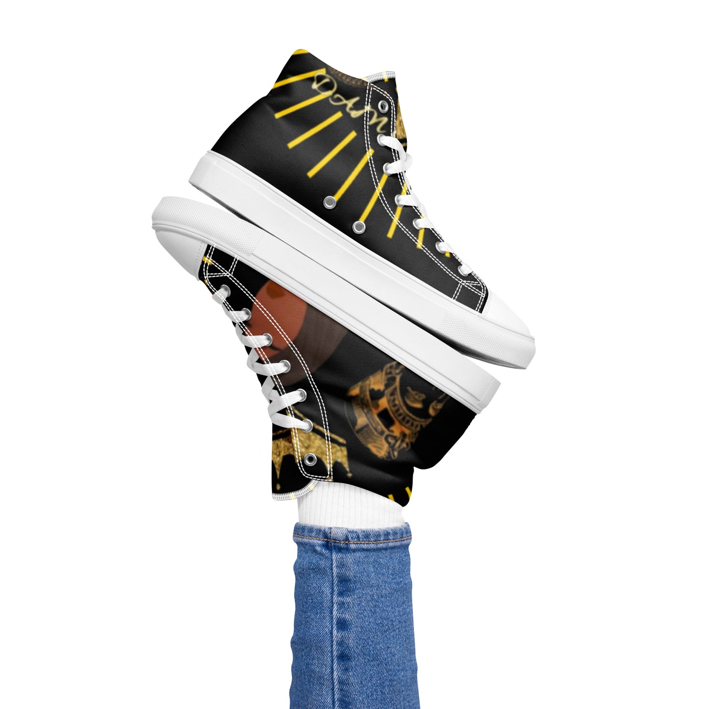 DamQueen Majestic Royalty Women’s High-Top Shoes