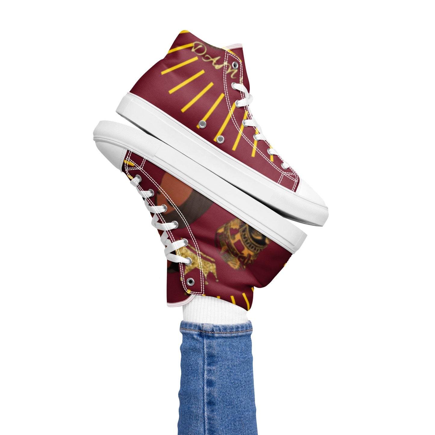 DamQueen Regal Rebel Women’s High-Top Shoes