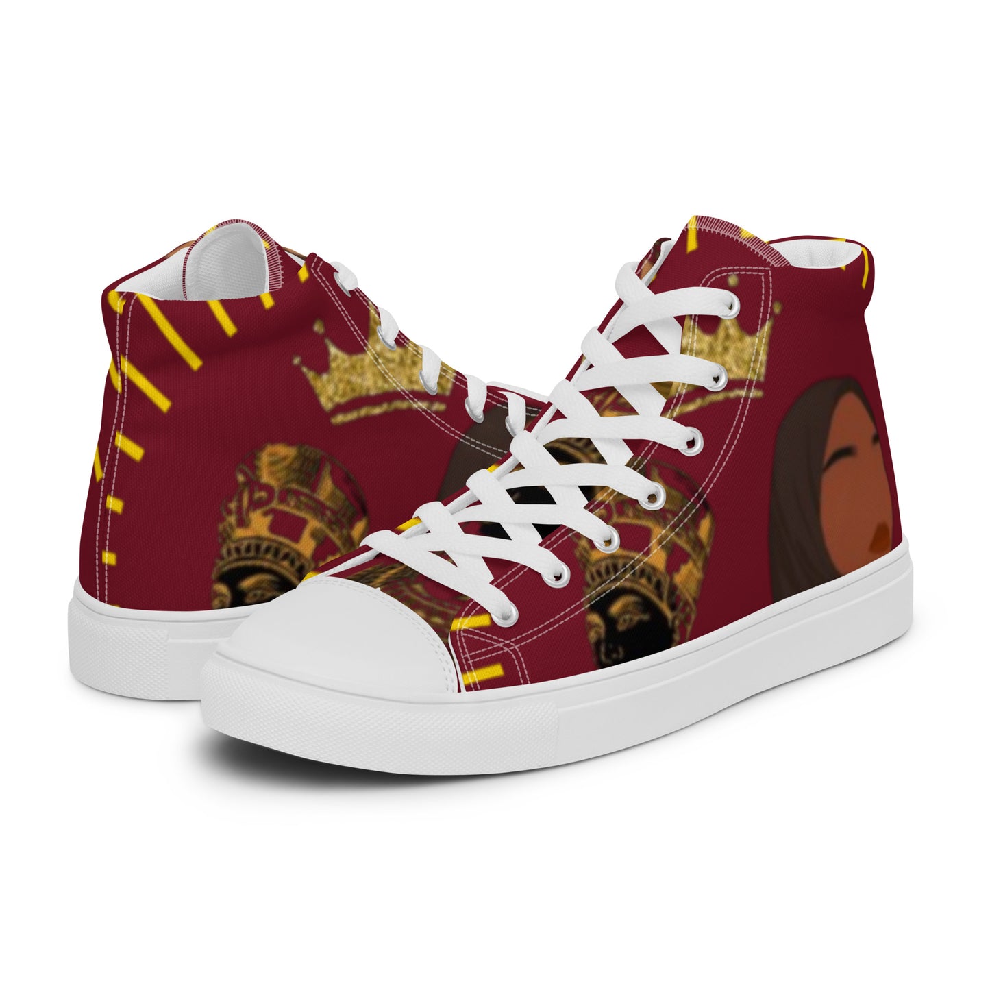 DamQueen Regal Rebel Women’s High-Top Shoes