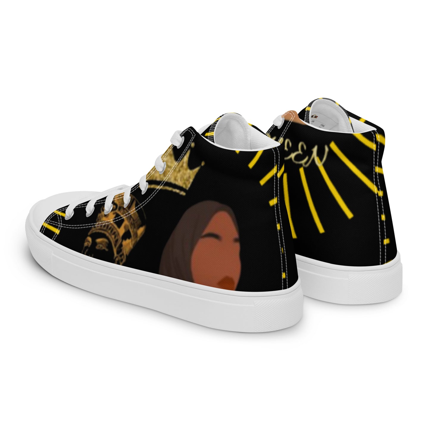 DamQueen Majestic Royalty Women’s High-Top Shoes