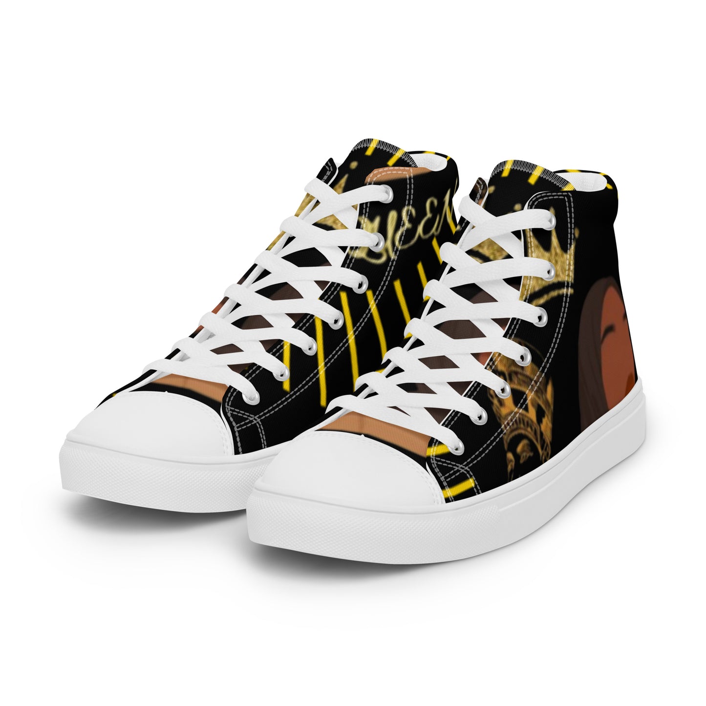 DamQueen Majestic Royalty Women’s High-Top Shoes