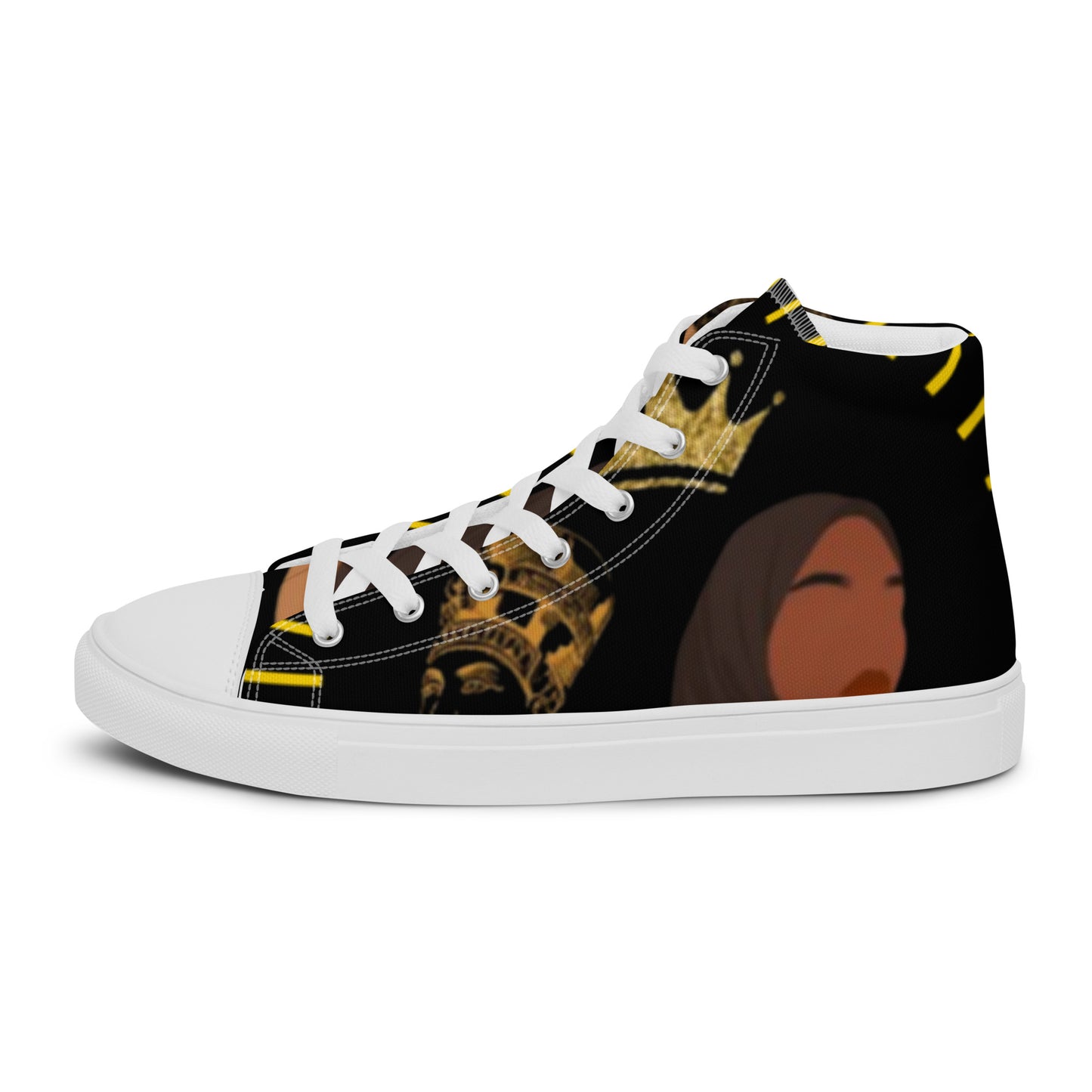 DamQueen Majestic Royalty Women’s High-Top Shoes