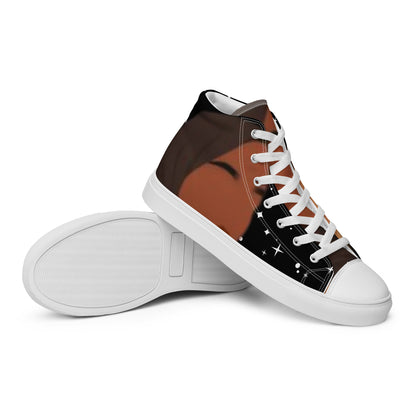 DamQueen Cosmic Royalty Women’s High-Top Shoes