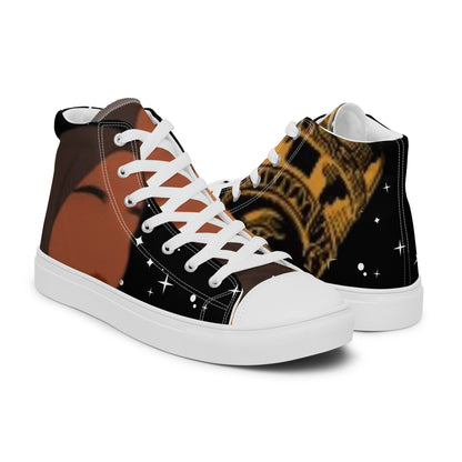 DamQueen Cosmic Royalty Women’s High-Top Shoes