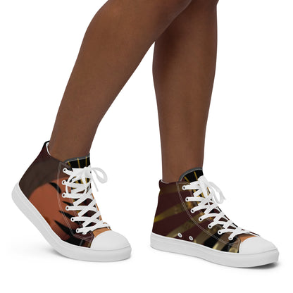 DamQueen Daringly Royal Women’s High-Top Shoes