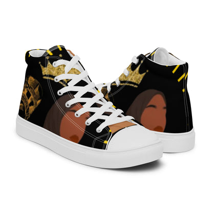 DamQueen Majestic Royalty Women’s High-Top Shoes