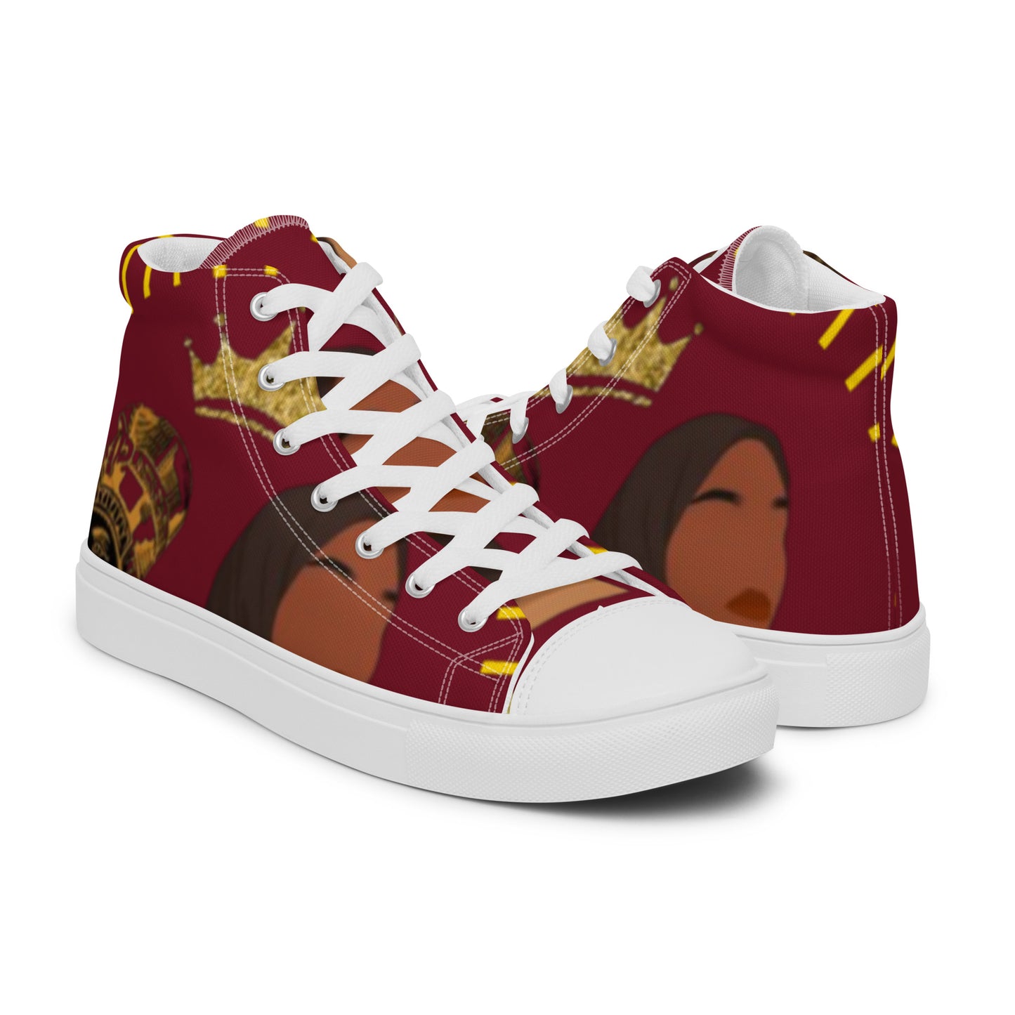 DamQueen Regal Rebel Women’s High-Top Shoes