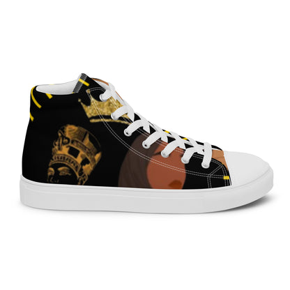 DamQueen Majestic Royalty Women’s High-Top Shoes